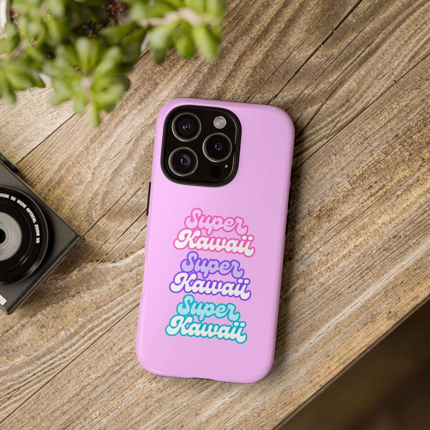 Kawaii Phone Case - Super Kawaii Design, Cute Cell Phone Cover, Gift for Teens, Trendy Accessories, Pastel Aesthetic