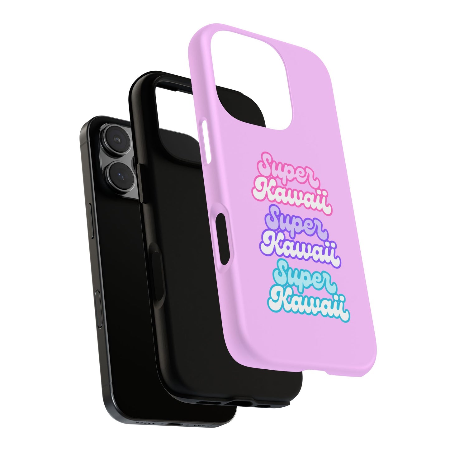 Kawaii Phone Case - Super Kawaii Design, Cute Cell Phone Cover, Gift for Teens, Trendy Accessories, Pastel Aesthetic