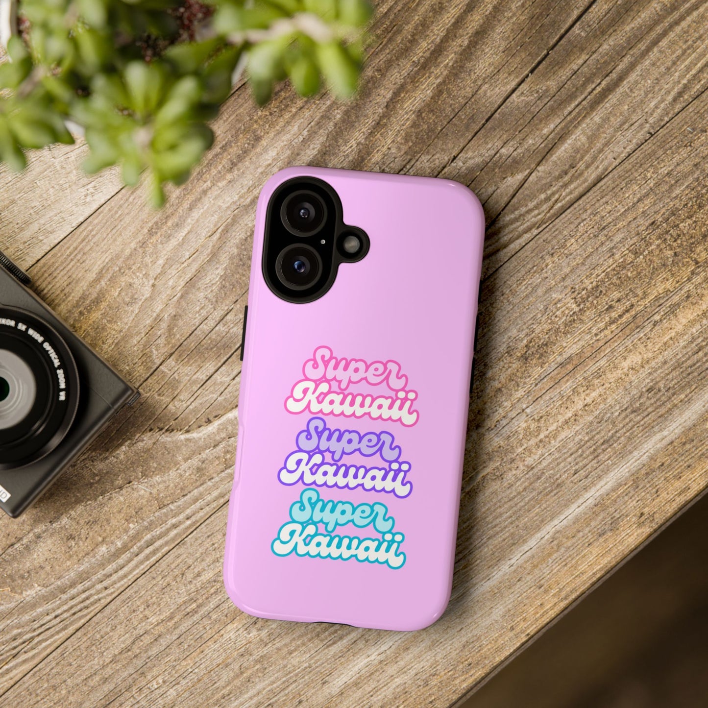 Kawaii Phone Case - Super Kawaii Design, Cute Cell Phone Cover, Gift for Teens, Trendy Accessories, Pastel Aesthetic