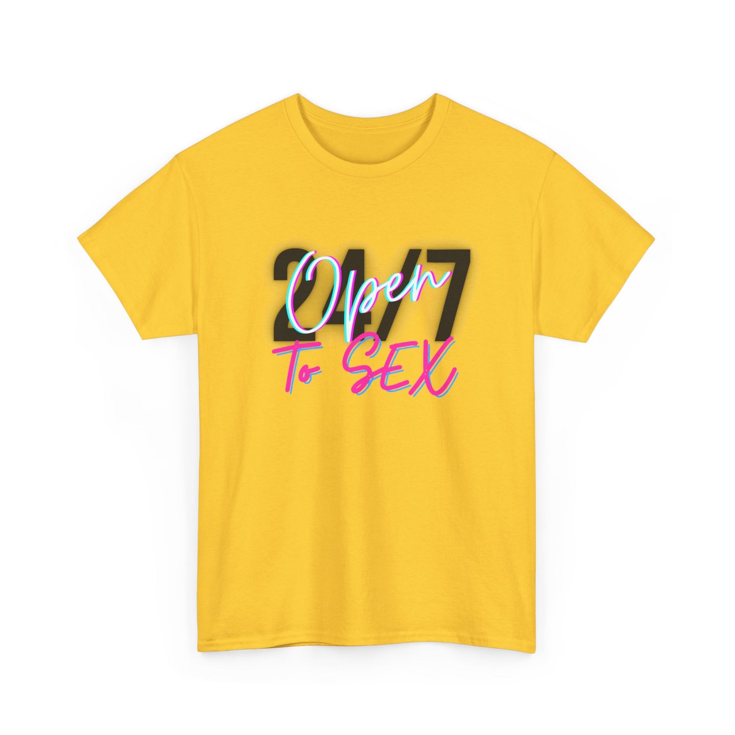 24/7 Open to Sex - Unisex Tee
