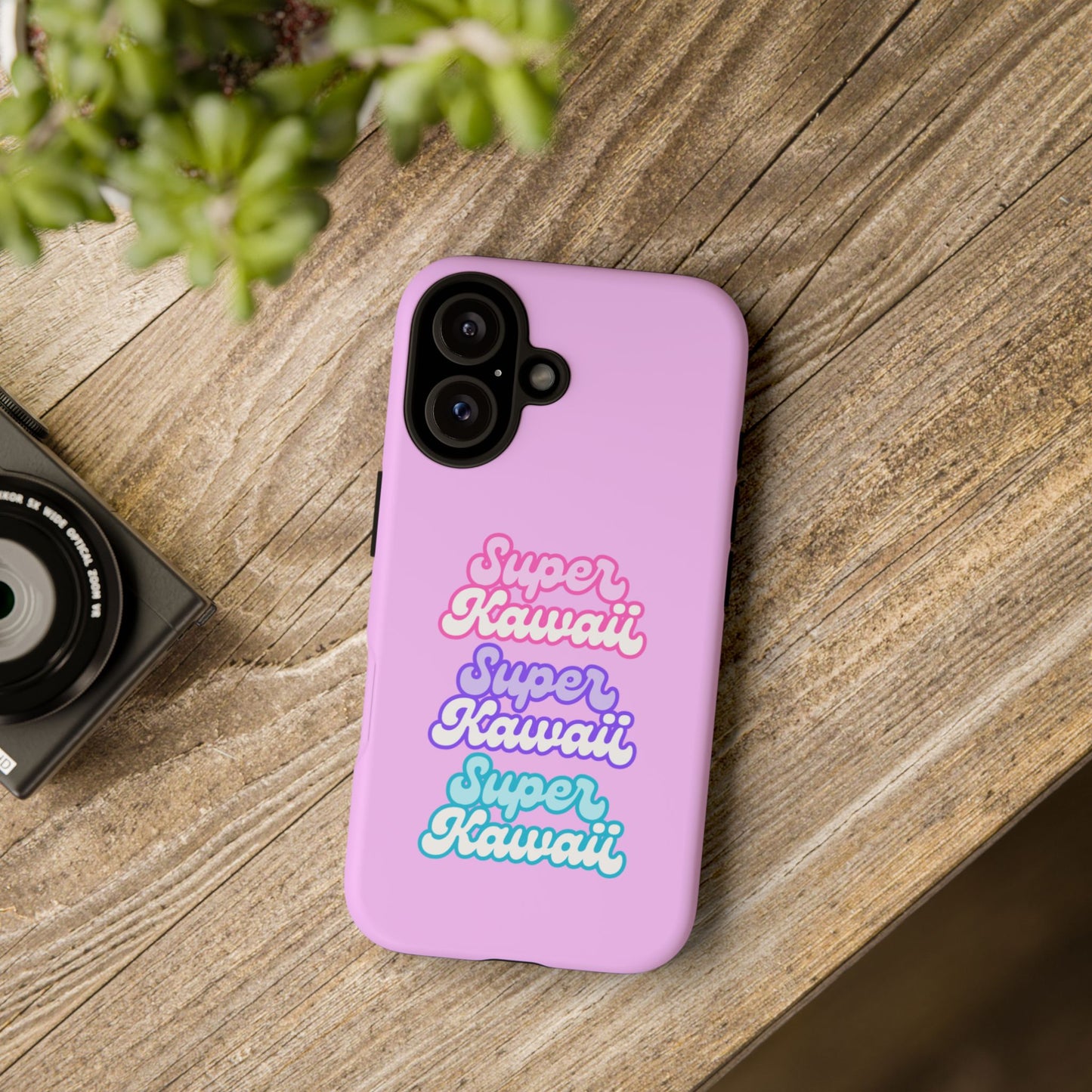 Kawaii Phone Case - Super Kawaii Design, Cute Cell Phone Cover, Gift for Teens, Trendy Accessories, Pastel Aesthetic