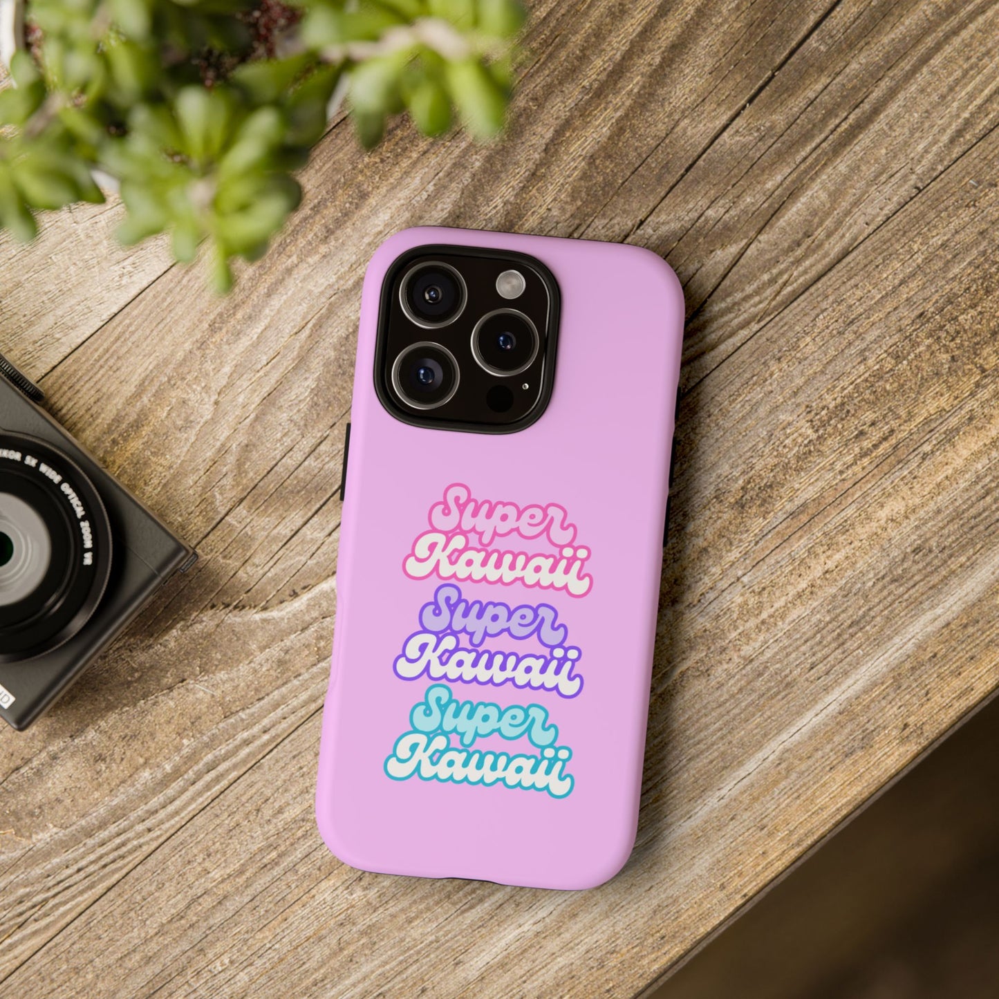 Kawaii Phone Case - Super Kawaii Design, Cute Cell Phone Cover, Gift for Teens, Trendy Accessories, Pastel Aesthetic