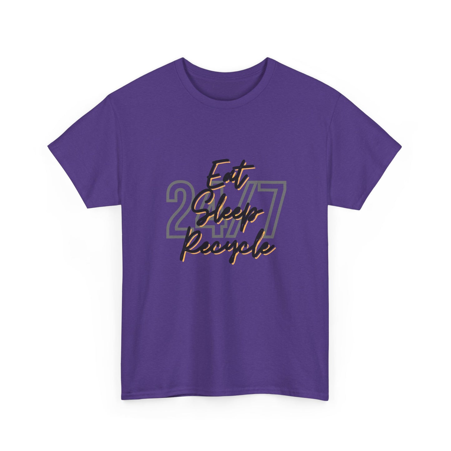 24/7 Eat Sleep Recycle - Unisex Tee