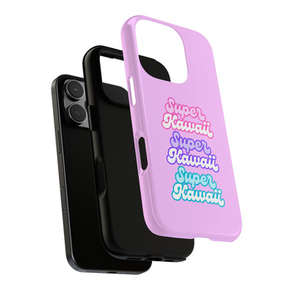 Kawaii Phone Case - Super Kawaii Design, Cute Cell Phone Cover, Gift for Teens, Trendy Accessories, Pastel Aesthetic