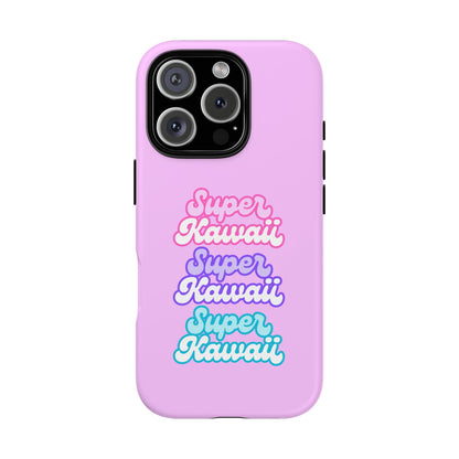 Kawaii Phone Case - Super Kawaii Design, Cute Cell Phone Cover, Gift for Teens, Trendy Accessories, Pastel Aesthetic