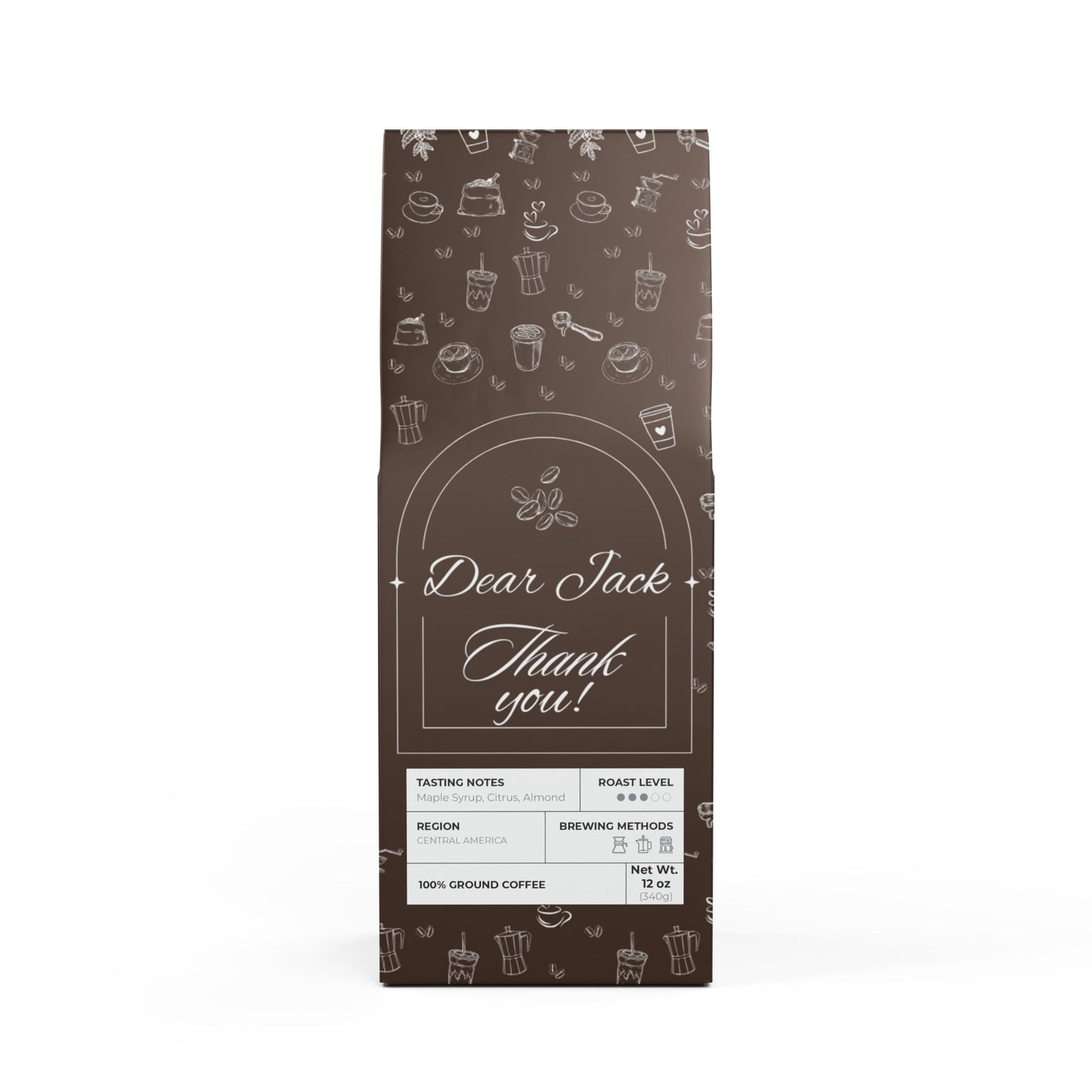 Coffee Medium Roast Blend - Perfect Personalize Gift for coffee lover