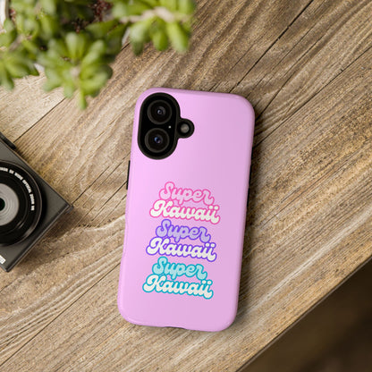 Kawaii Phone Case - Super Kawaii Design, Cute Cell Phone Cover, Gift for Teens, Trendy Accessories, Pastel Aesthetic